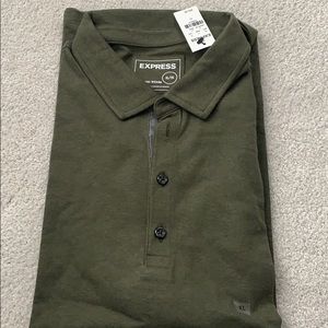 Luxe comfort knit performance polo